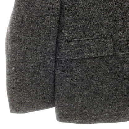 【中古】【未使用】アレグリ Allegri ウールコットン ダウンベスト付き 2B カジュアルジャケット ブラックxホワイト【 46 】【 状態ランクS 】【 メンズ 】