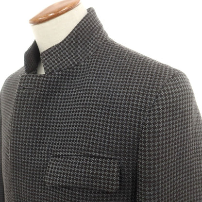 【中古】【未使用】アレグリ Allegri ポリエステル カジュアルジャケット グレーxブラック【 46 】【 状態ランクS 】【 メンズ 】