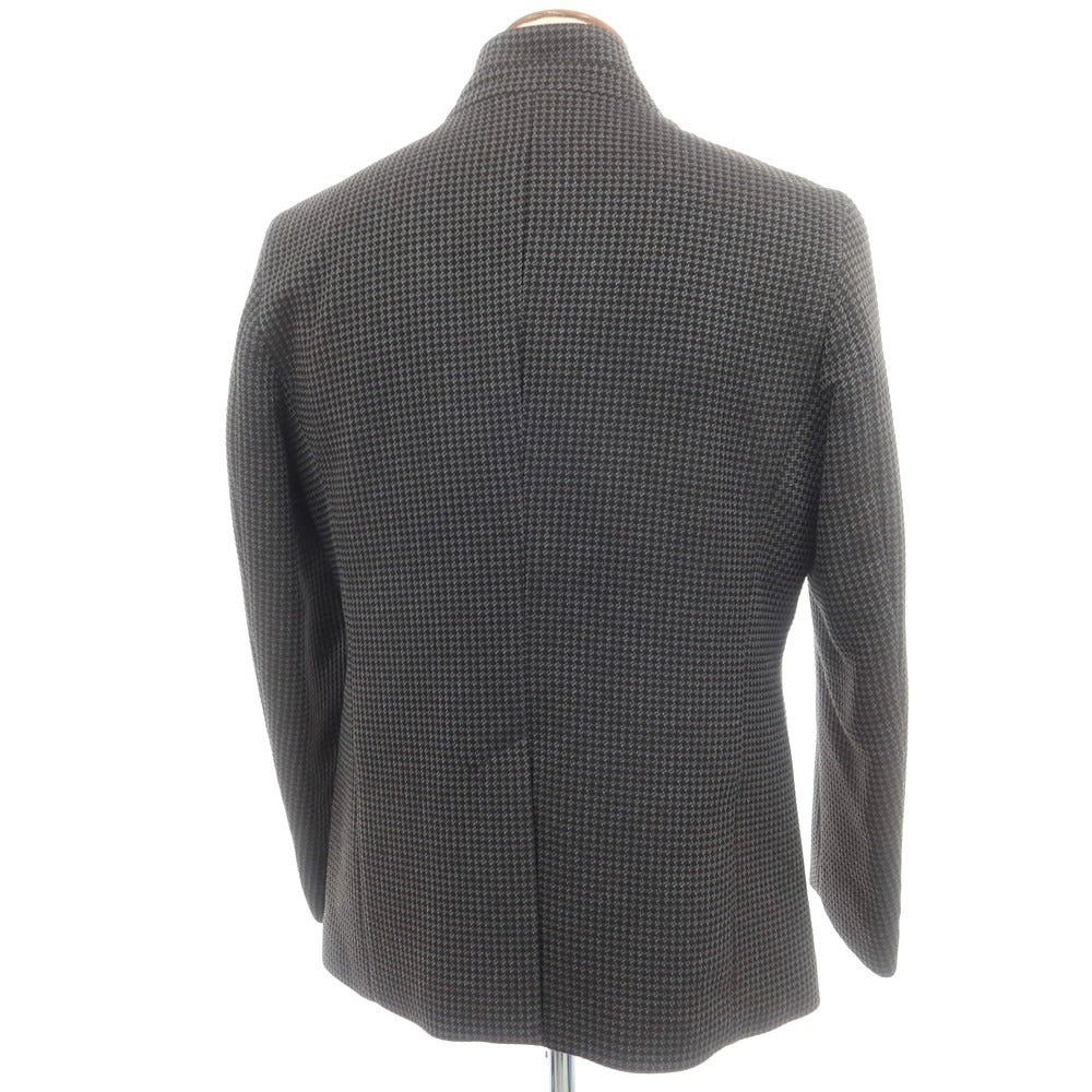 【中古】【未使用】アレグリ Allegri ポリエステル カジュアルジャケット グレーxブラック【 46 】【 状態ランクS 】【 メンズ 】