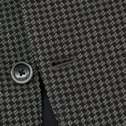 【中古】【未使用】アレグリ Allegri ポリエステル カジュアルジャケット グレーxブラック【 46 】【 状態ランクS 】【 メンズ 】