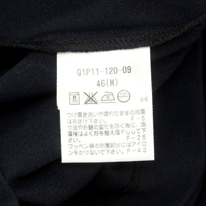 【中古】アレグリ Allegri コットンポリエステル 半袖ポロシャツ ブラックネイビー【 46 】【 状態ランクB 】【 メンズ 】