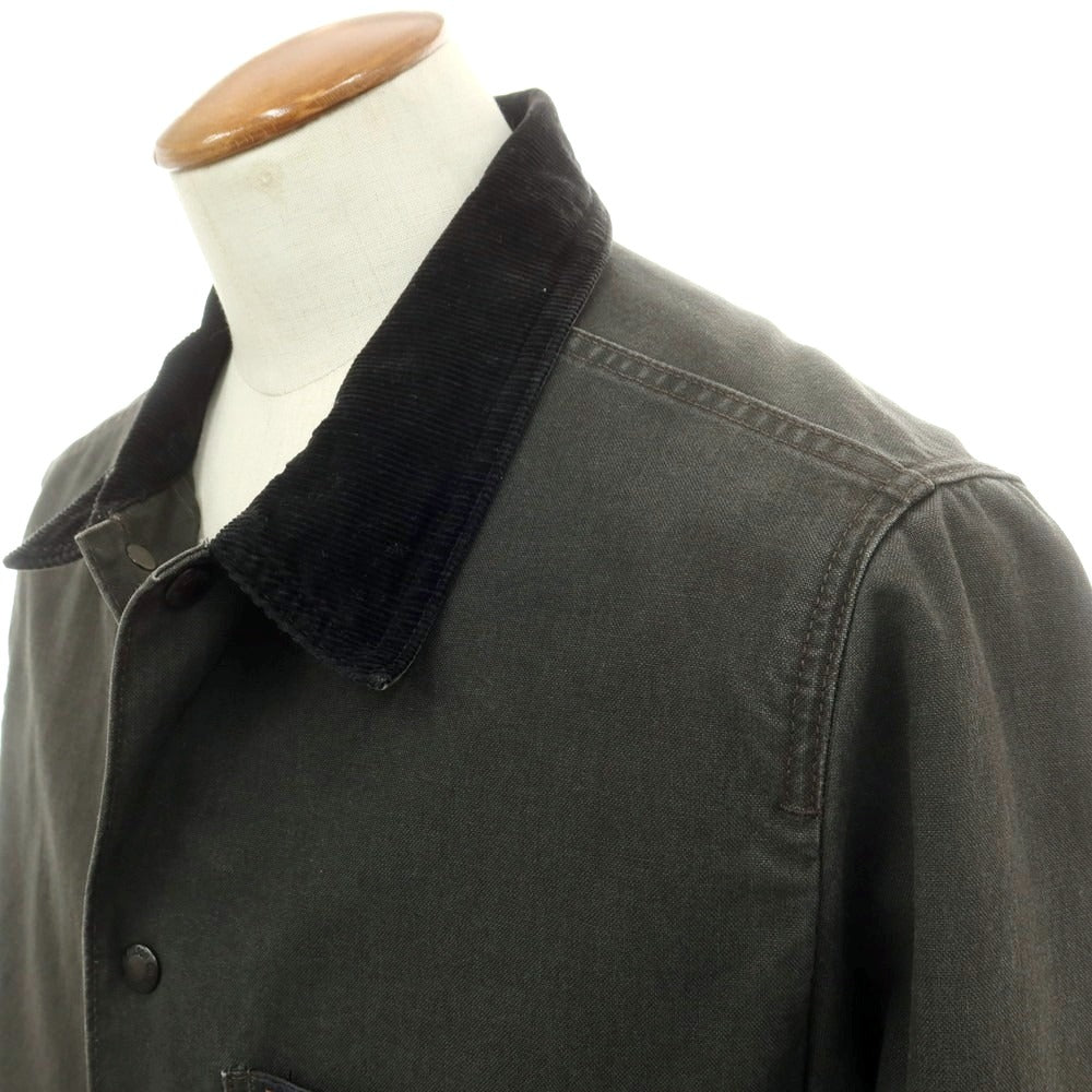 【中古】フィルソン FILSON コットン カバーオール ジャケット チャコールグレー系【 M 】【 状態ランクC 】【 メンズ 】
