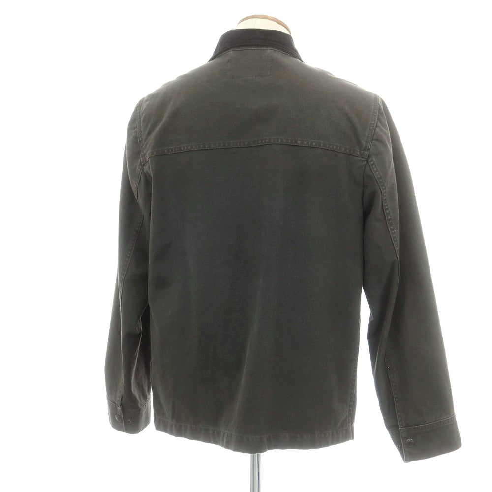 【中古】フィルソン FILSON コットン カバーオール ジャケット チャコールグレー系【 M 】【 状態ランクC 】【 メンズ 】