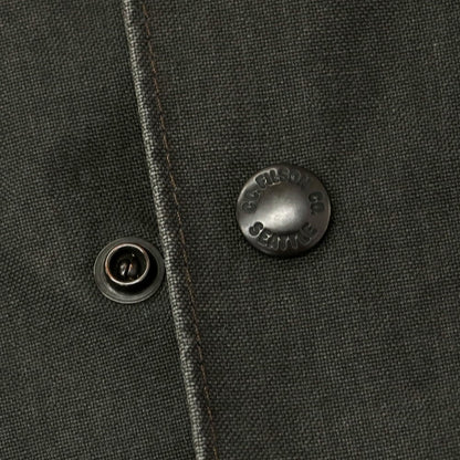 【中古】フィルソン FILSON コットン カバーオール ジャケット チャコールグレー系【 M 】【 状態ランクC 】【 メンズ 】