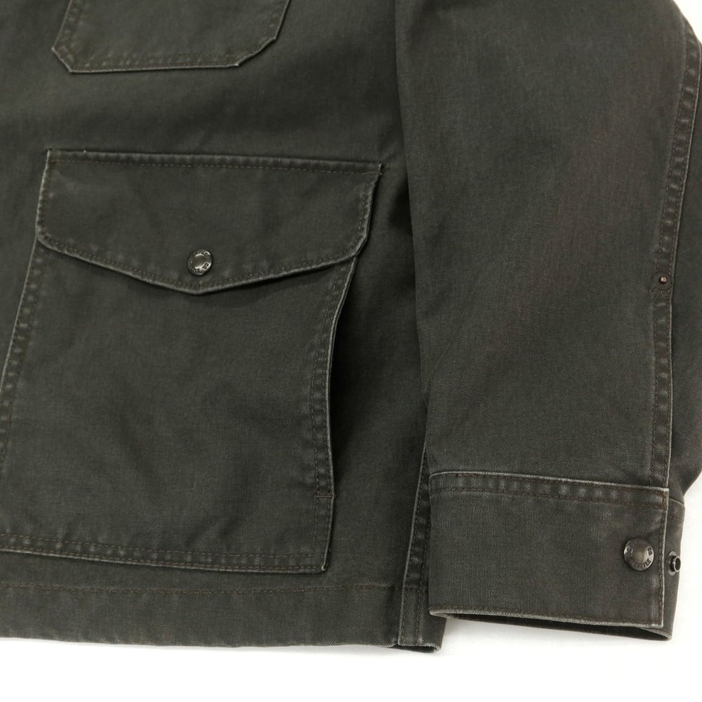 【中古】フィルソン FILSON コットン カバーオール ジャケット チャコールグレー系【 M 】【 状態ランクC 】【 メンズ 】