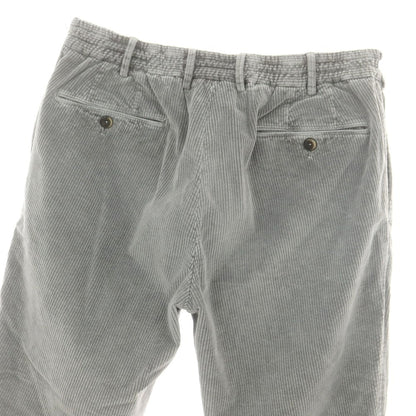 【中古】ピーティートリノ PT TORINO ストレッチ コットンリヨセル 中太畝 イージーコーデュロイパンツ グレー【 50 】【 状態ランクC 】【 メンズ 】