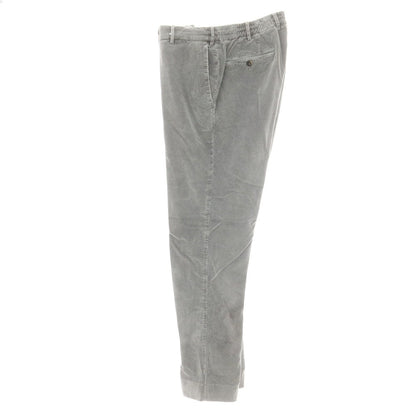 【中古】ピーティートリノ PT TORINO ストレッチ コットンリヨセル 中太畝 イージーコーデュロイパンツ グレー【 50 】【 状態ランクC 】【 メンズ 】