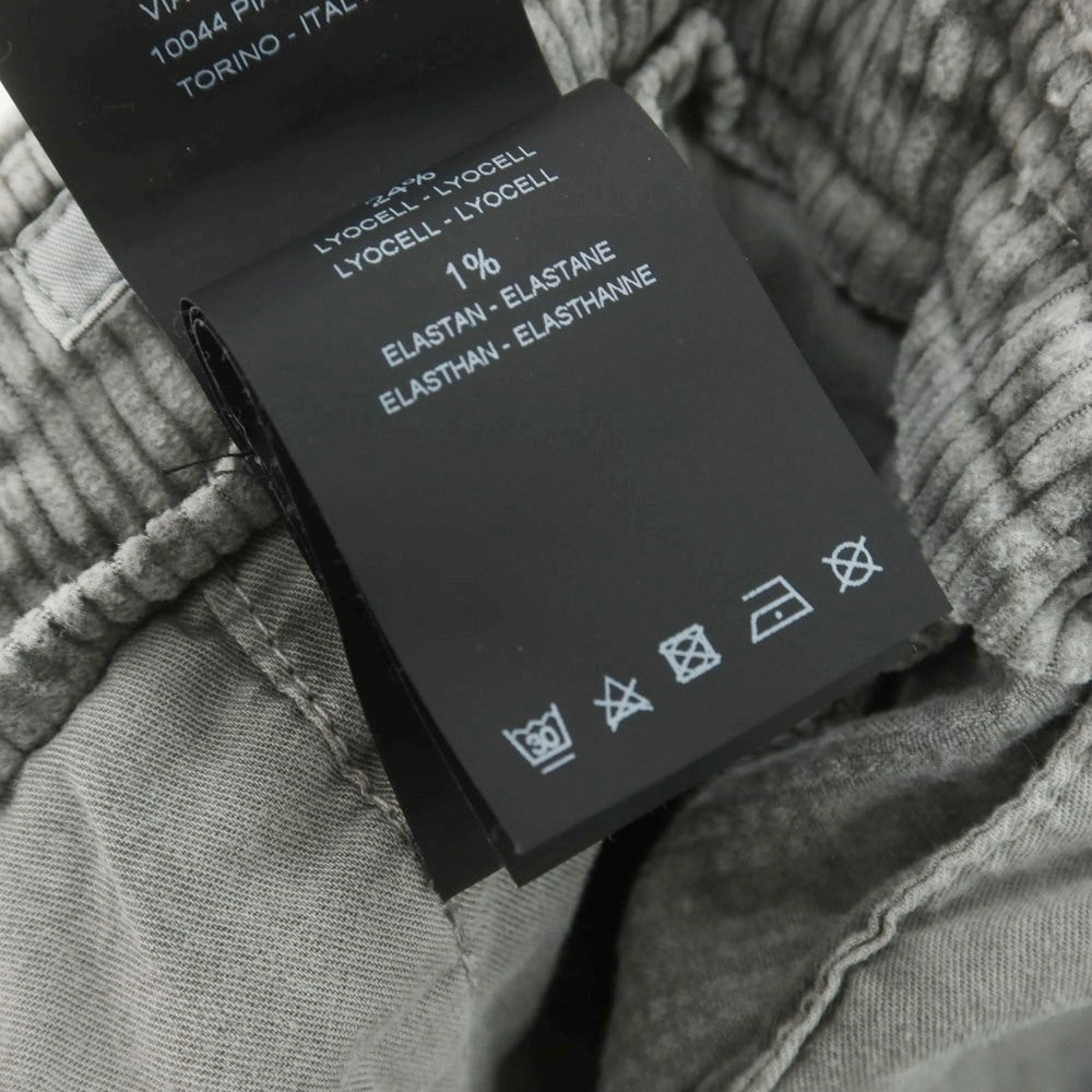 【中古】ピーティートリノ PT TORINO ストレッチ コットンリヨセル 中太畝 イージーコーデュロイパンツ グレー【 50 】【 状態ランクC 】【 メンズ 】