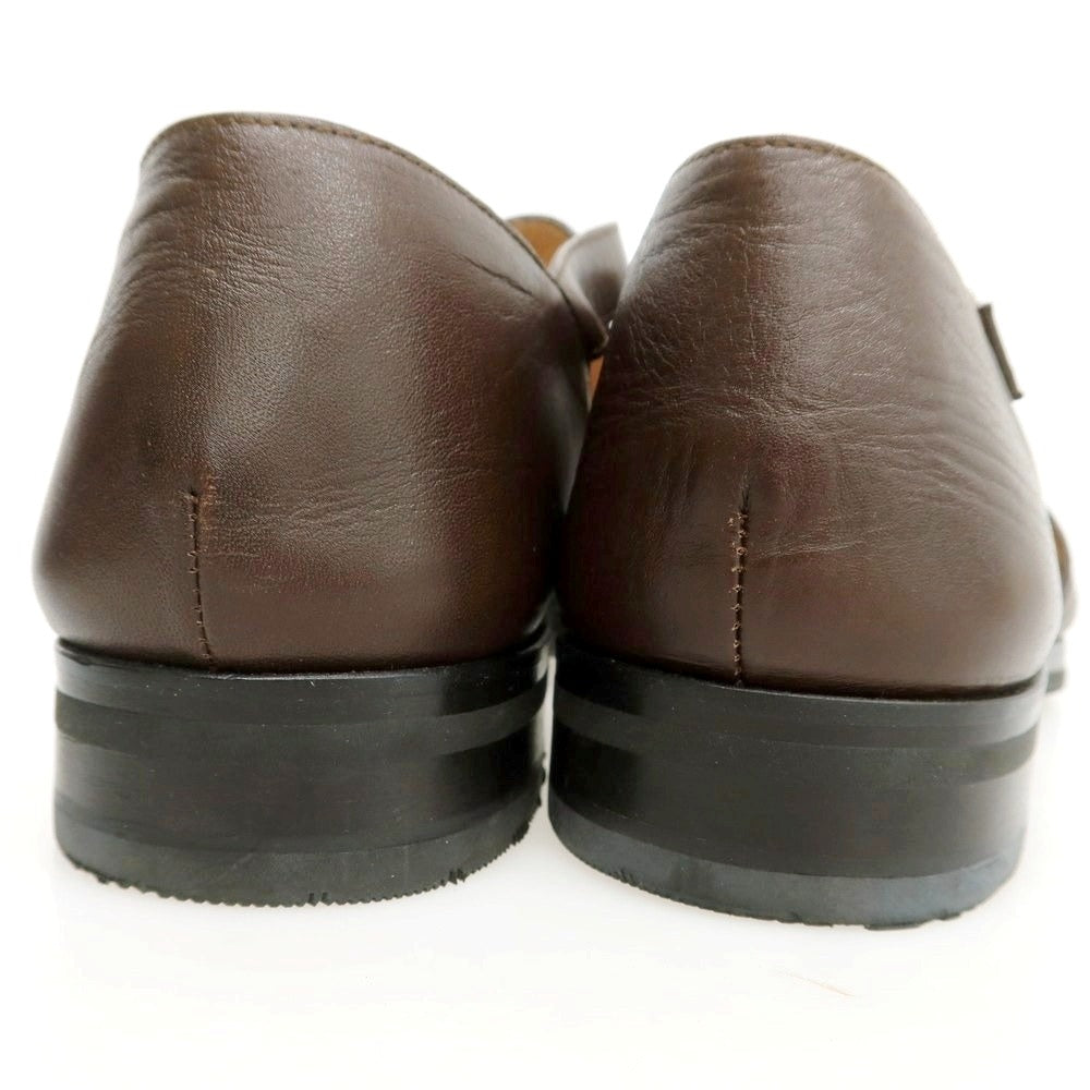 【中古】パラブーツ Paraboot FERRET レザー グルカサンダル ダークブラウン【 9 】【 状態ランクA 】【 メンズ 】