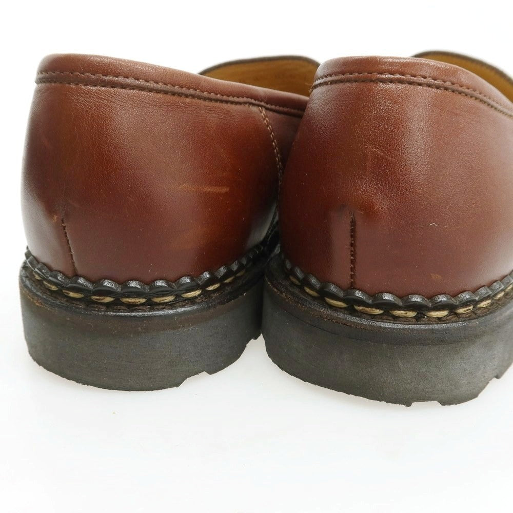 【中古】パラブーツ Paraboot REIMS コインローファー ブラウン【 8.5 】【 状態ランクB 】【 メンズ 】