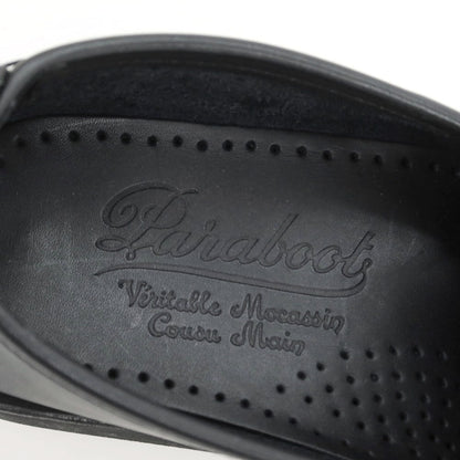 【中古】パラブーツ Paraboot Uチップ ローファー ブラック【 7 】【 状態ランクB 】【 メンズ 】