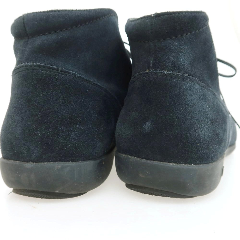 【中古】エルメネジルドゼニア Ermenegildo Zegna スエード チャッカブーツ ネイビー【 9EEE 】【 状態ランクB 】【 メンズ 】