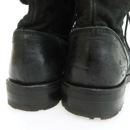 【中古】デンハム DENHAM USED加工 レースアップブーツ ブラック【 40 】【 状態ランクB 】【 メンズ 】