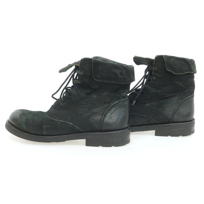 【中古】デンハム DENHAM USED加工 レースアップブーツ ブラック【 40 】【 状態ランクB 】【 メンズ 】