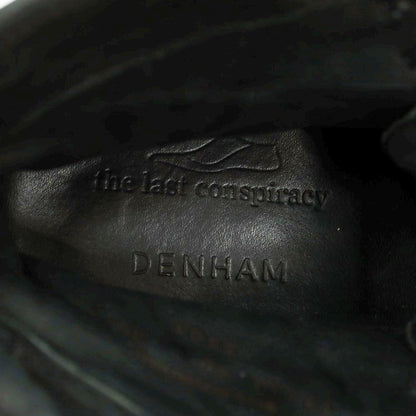 【中古】デンハム DENHAM USED加工 レースアップブーツ ブラック【 40 】【 状態ランクB 】【 メンズ 】