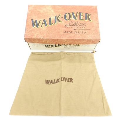 【中古】ウォークオーバー WALK OVER スエード ダービーシューズ オリーブ【 8 1/2 】【 状態ランクA 】【 メンズ 】