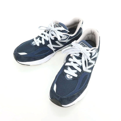 【中古】ニューバランス NEW BALANCE M990 NV6 USA製 スニーカー ネイビー【 27.5 】【 状態ランクA 】【 メンズ 】