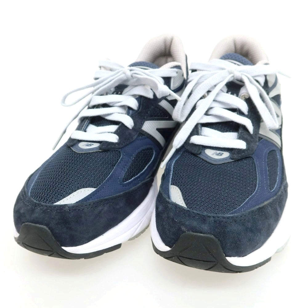 【中古】ニューバランス NEW BALANCE M990 NV6 USA製 スニーカー ネイビー【 27.5 】【 状態ランクA 】【 メンズ 】