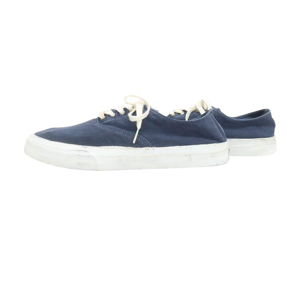 【中古】スペリートップサイダー SPERRY TOPSIDER キャンバス スニーカー ネイビー【 9 1/2M 】【 状態ランクC 】【 メンズ 】