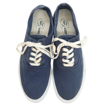 【中古】スペリートップサイダー SPERRY TOPSIDER キャンバス スニーカー ネイビー【 9 1/2M 】【 状態ランクC 】【 メンズ 】