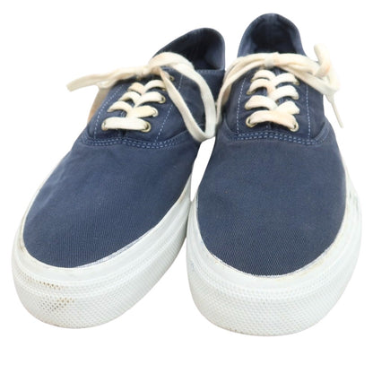 【中古】スペリートップサイダー SPERRY TOPSIDER キャンバス スニーカー ネイビー【 9 1/2M 】【 状態ランクC 】【 メンズ 】