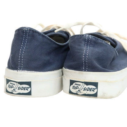 【中古】スペリートップサイダー SPERRY TOPSIDER キャンバス スニーカー ネイビー【 9 1/2M 】【 状態ランクC 】【 メンズ 】