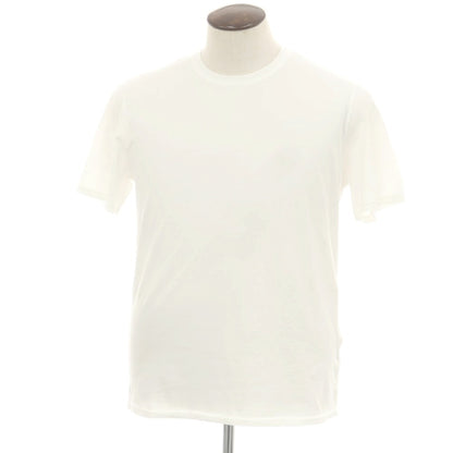 【新品】フェデーリ FEDELI ストレッチ コットン クルーネック 半袖Tシャツ ホワイト【 52 】【 状態ランクN 】【 メンズ 】