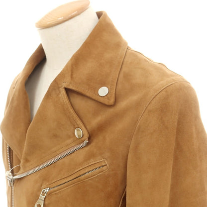 【中古】チンクアンタ Cinquanta ゴートスキンスエード ライダースジャケット ライトブラウン【 44 】【 状態ランクB 】【 メンズ 】