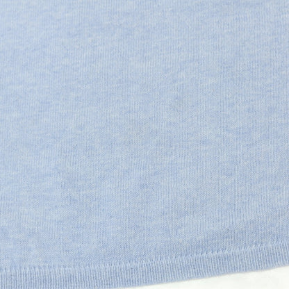 【中古】クルチアーニ CRUCIANI ハイゲージ コットン Vネック プルオーバーニット ライトブルー【 52 】【 状態ランクB 】【 メンズ 】