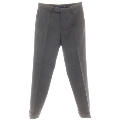 【中古】インコテックス INCOTEX URBAN TRAVELLER ストレッチ ウールポリエステル ドレススラックスパンツ ダークグレー【 44 】【 状態ランクB 】【 メンズ 】