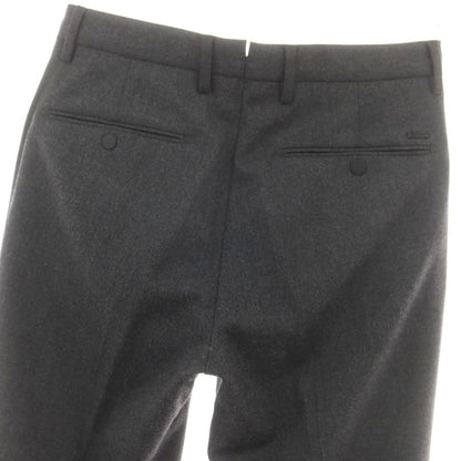 【中古】インコテックス INCOTEX URBAN TRAVELLER ストレッチ ウールポリエステル ドレススラックスパンツ ダークグレー【 44 】【 状態ランクB 】【 メンズ 】