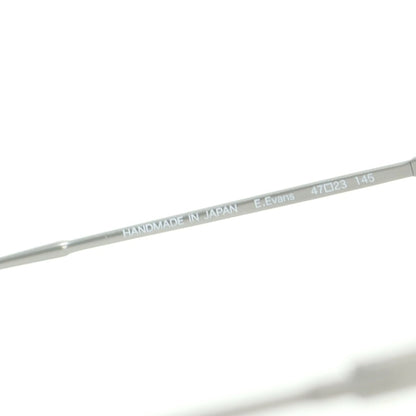 【中古】ユウイチ トヤマ YUICHI TOYAMA U-088 E.Evans メガネ ブラウン系xシルバー【 47□23 145 】【 状態ランクB 】【 メンズ 】