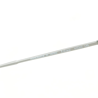 【中古】ユウイチ トヤマ YUICHI TOYAMA U-088 E.Evans メガネ ブラウン系xシルバー【 47□23 145 】【 状態ランクB 】【 メンズ 】