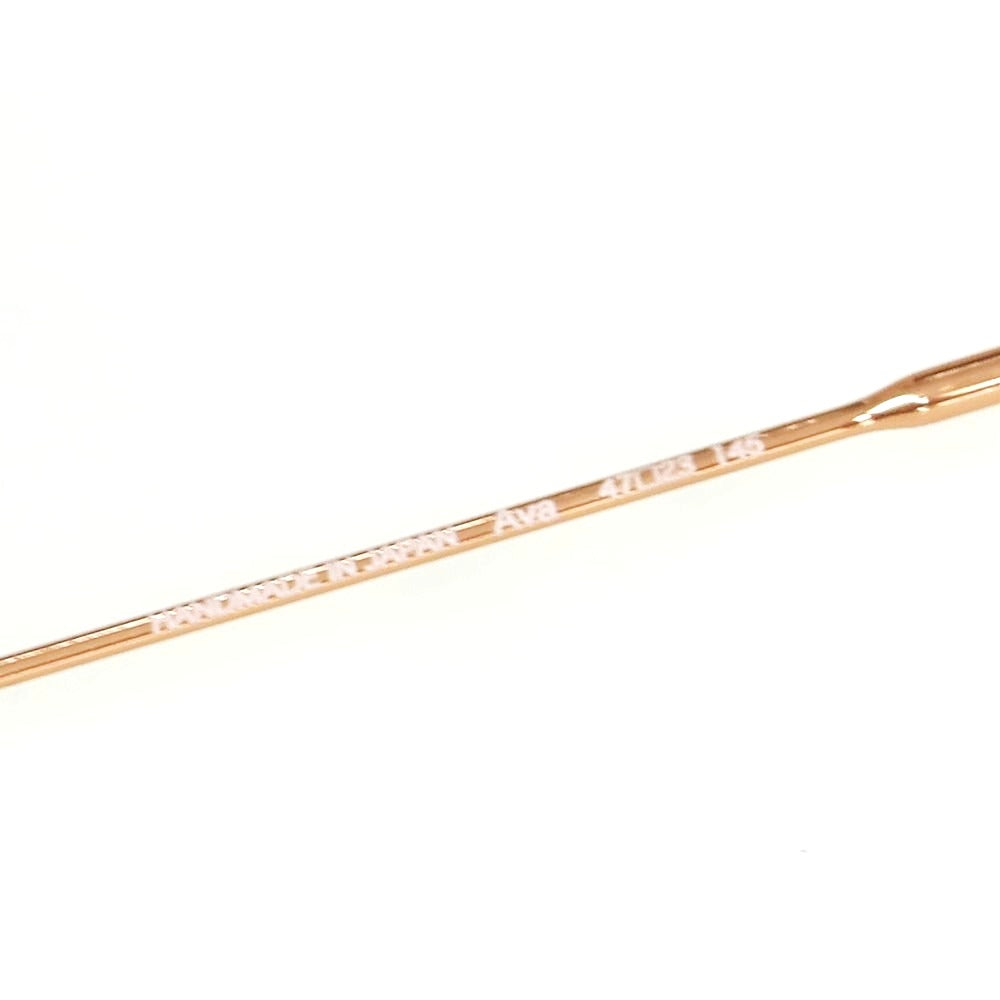 【中古】ユウイチ トヤマ YUICHI TOYAMA U-105 Ava メガネ ピンクゴールド【 47□23 145 】【 状態ランクB 】【 メンズ 】[BPD]