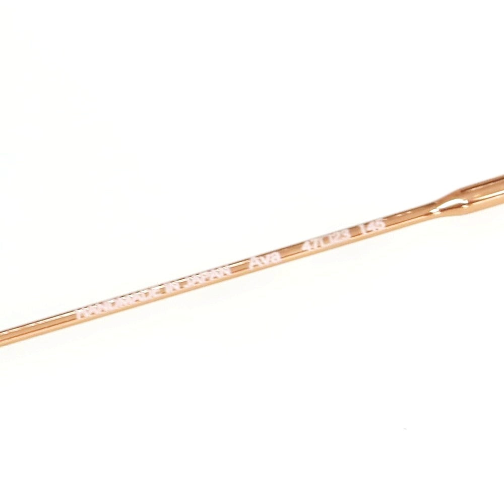 【中古】ユウイチ トヤマ YUICHI TOYAMA U-105 Ava メガネ ピンクゴールド【 47□23 145 】【 状態ランクB 】【 メンズ 】