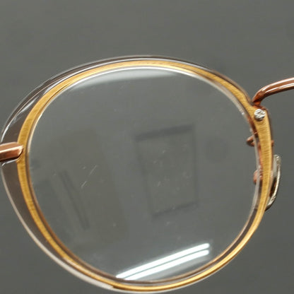 【中古】ユウイチ トヤマ YUICHI TOYAMA U-105 Ava メガネ ピンクゴールド【 47□23 145 】【 状態ランクB 】【 メンズ 】