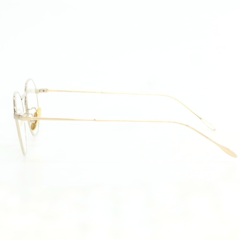 【中古】ユウイチ トヤマ YUICHI TOYAMA U-108 Herbert メガネ シルバーxゴールド【 47□22 145 】【 状態ランクB 】【 メンズ 】