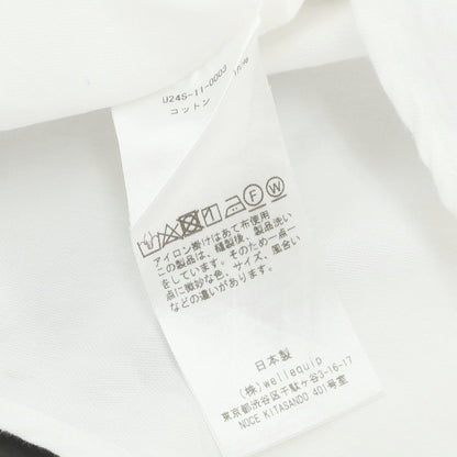 【中古】アンライクリー UNLIKELY コットン ボタンダウン カジュアルシャツ ホワイト【 L 】【 状態ランクC 】【 メンズ 】