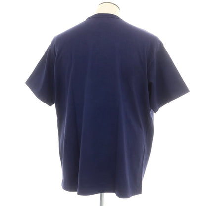 【中古】ポロ ラルフローレン Polo Ralph Lauren BEAMS別注 コットンレーヨン クルーネック 半袖Tシャツ ネイビー【 L 】【 状態ランクB 】【 メンズ 】