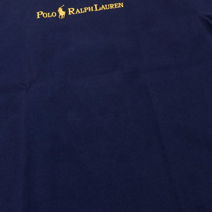 【中古】ポロ ラルフローレン Polo Ralph Lauren BEAMS別注 コットンレーヨン クルーネック 半袖Tシャツ ネイビー【 L 】【 状態ランクB 】【 メンズ 】