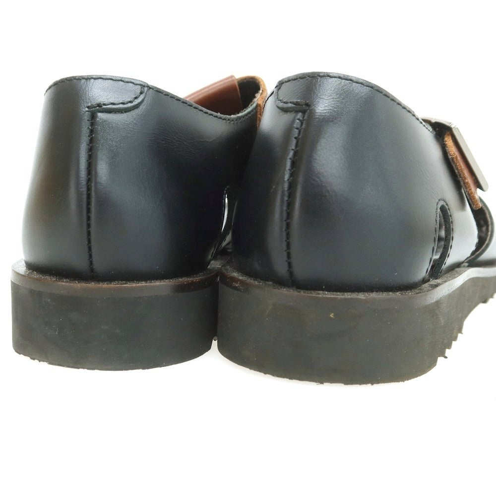 【中古】テンボックス TENBOX × PARABOOT PACIFIC グルカサンダル ブラウンxブラック【 40 】【 状態ランクB 】【 メンズ 】