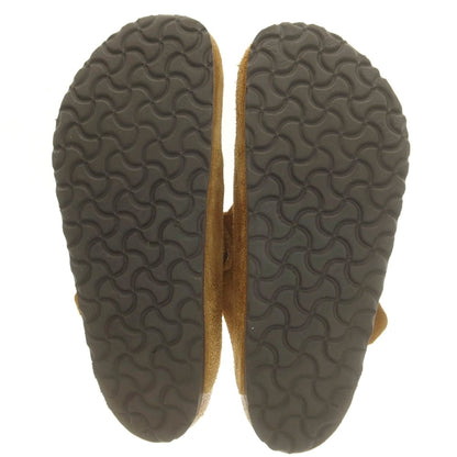 【中古】ビルケンシュトック BIRKENSTOCK BOSTON スエード サンダル ブラウン【 26.5 】【 状態ランクB 】【 メンズ 】