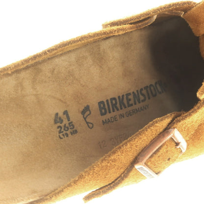 【中古】ビルケンシュトック BIRKENSTOCK BOSTON スエード サンダル ブラウン【 26.5 】【 状態ランクB 】【 メンズ 】