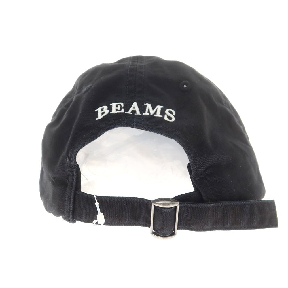 【中古】ポロ ラルフローレン Polo Ralph Lauren BEAMS別注 コットン ベースボールキャップ ブラック【 状態ランクB 】【 メンズ 】