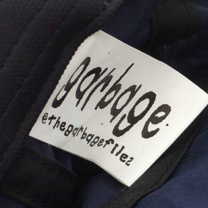 【中古】ガーベッジ garbage ナイロン ベースボールキャップ ライトネイビー【 状態ランクB 】【 メンズ 】