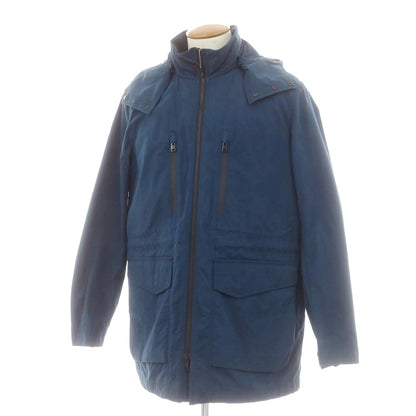 【中古】ウールリッチ WOOLRICH ポリエステルコットン モッズコート ダークグリーンブルー【 M 】【 状態ランクC 】【 メンズ 】