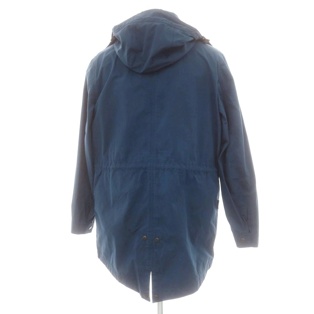 【中古】ウールリッチ WOOLRICH ポリエステルコットン モッズコート ダークグリーンブルー【 M 】【 状態ランクC 】【 メンズ 】