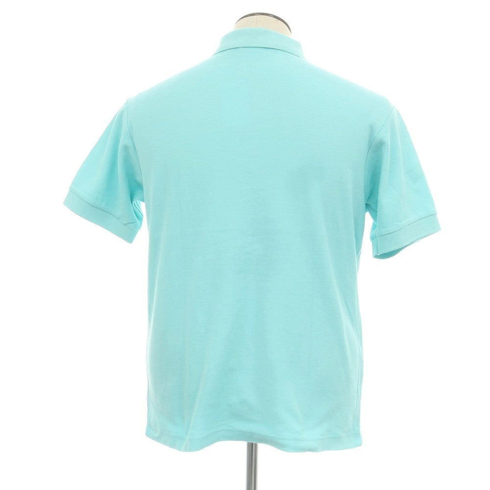【中古】ラコステ LACOSTE SPORT コットン 鹿の子 半袖ポロシャツ ライトブルー【 5 】【 状態ランクB 】【 メンズ 】