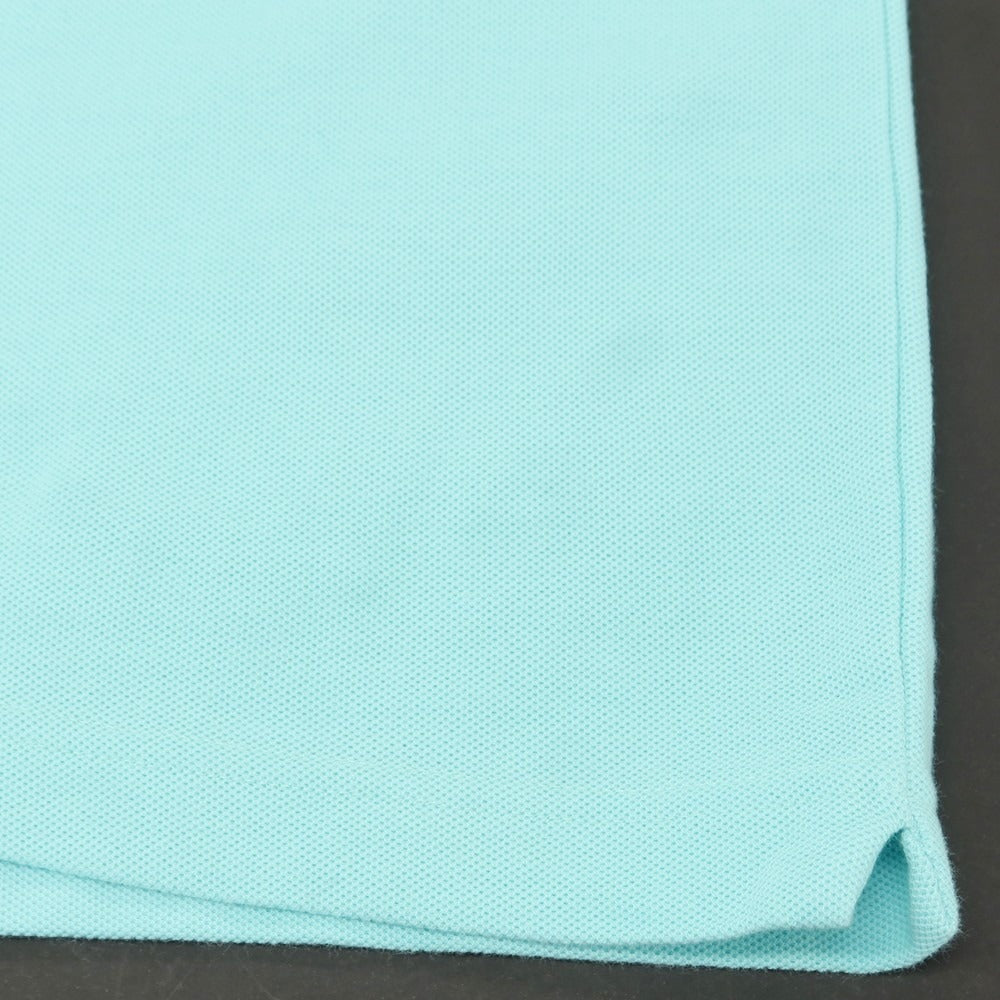 【中古】ラコステ LACOSTE SPORT コットン 鹿の子 半袖ポロシャツ ライトブルー【 5 】【 状態ランクB 】【 メンズ 】