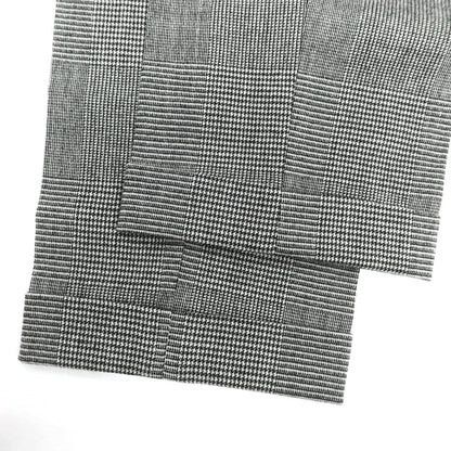 【中古】ベルウィッチ BERWICH ストレッチ ウールナイロン グレンチェック カジュアルスラックスパンツ グレー【 48 】【 状態ランクB 】【 メンズ 】